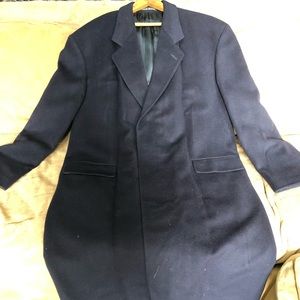 Burberry Men’s Long Cashmere Coat